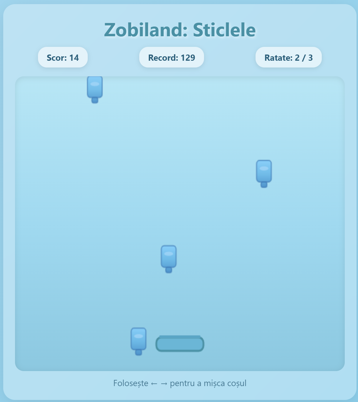 Zobiland: Sticlele